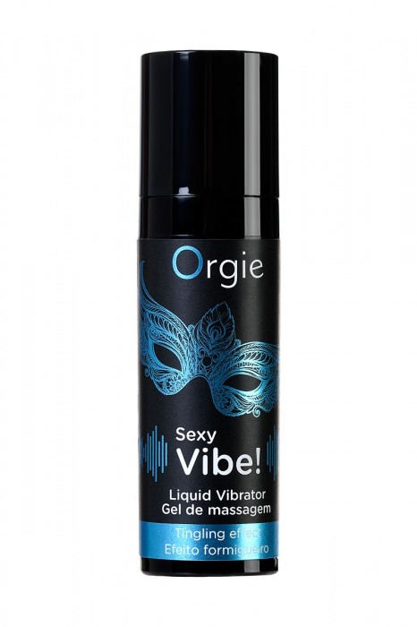 Гель для массажа ORGIE Sexy Vibe Liquid Vibrator с эффектом вибрации - 15 мл. - ORGIE - купить с доставкой в Ельце