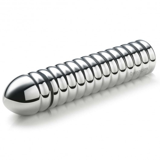 Рельефный фаллос для интенсивного электросекса Groovey George - 20 см. - MyStim - купить с доставкой в Ельце