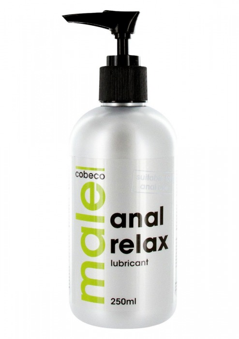 Анальный лубрикант MALE Cobeco Anal Relax Lubricant - 250 мл. - Cobeco - купить с доставкой в Ельце