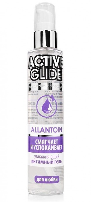 Увлажняющий интимный гель Active Glide Allantoin - 100 гр. - Биоритм - купить с доставкой в Ельце