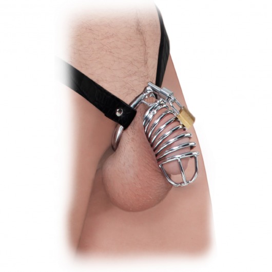 Кольцо верности Extreme Chastity Belt с фиксацией головки - Pipedream - купить с доставкой в Ельце