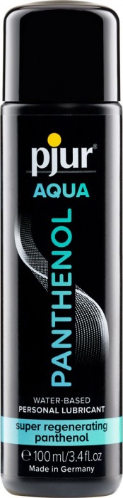 Лубрикант на водной основе с пантенолом pjur AQUA Panthenol - 100 мл. - Pjur - купить с доставкой в Ельце