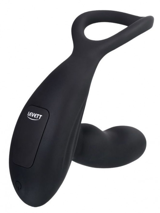 Черный стимулятор простаты Maud с вибрацией - Levett - в Ельце купить с доставкой