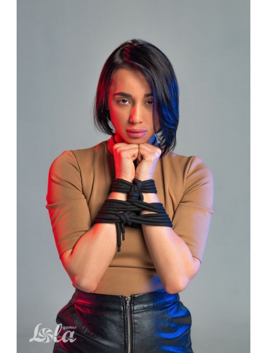 Черная веревка Do Not Disturb - 5 м. - Lola Games - купить с доставкой в Ельце