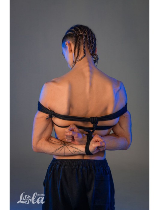 Черная веревка Do Not Disturb - 5 м. - Lola Games - купить с доставкой в Ельце