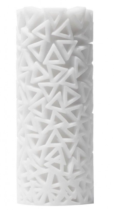 Белый 3D мастурбатор PILE - Tenga - в Ельце купить с доставкой