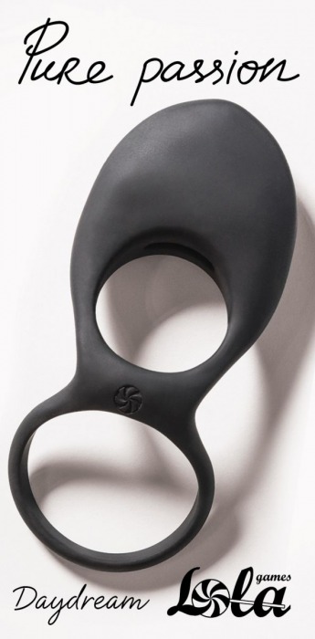 Черное эрекционное виброкольцо Daydream - Lola Games - в Ельце купить с доставкой