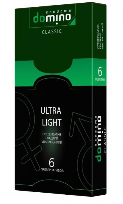Супертонкие презервативы DOMINO Ultra Light - 6 шт. - Domino - купить с доставкой в Ельце