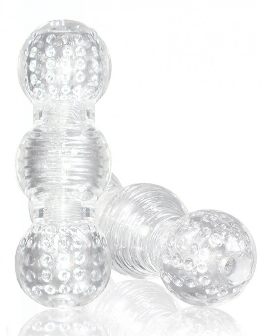 Прозрачный фигурный мастурбатор Master Stroker - Blush Novelties - в Ельце купить с доставкой
