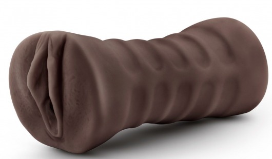 Коричневый мастурбатор-вагина Hot Chocolate Brianna - Blush Novelties - в Ельце купить с доставкой