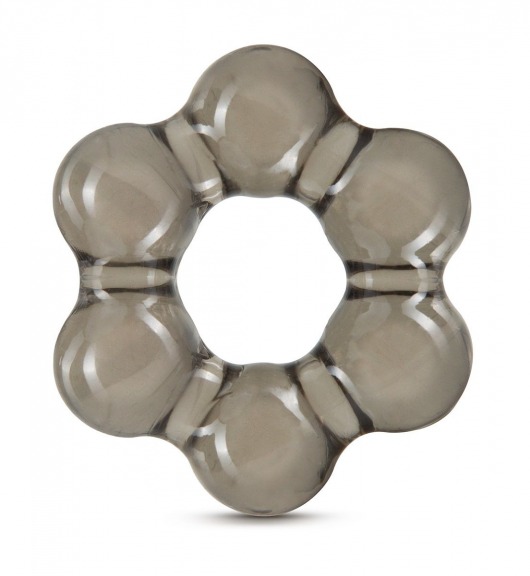 Дымчатое эрекционное кольцо Stay Hard Thick Bead Cock Ring - Blush Novelties - в Ельце купить с доставкой