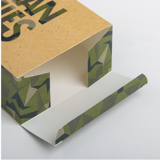 Складная коробка Man rules - 16 х 23 см. - Сима-Ленд - купить с доставкой в Ельце