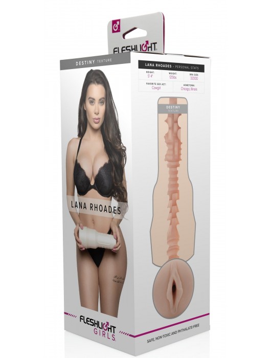 Мастурбатор-вагина Fleshlight Girls - Lana Rhoades Destiny - Fleshlight - в Ельце купить с доставкой