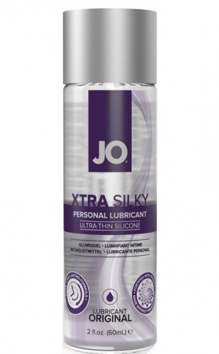 Лубрикант на силиконовой основе JO Xtra Silky - 60 мл. - System JO - купить с доставкой в Ельце