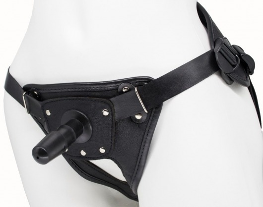 Черный пояс для насадок BEST CLASS STRAP - LOVETOY (А-Полимер) - купить с доставкой в Ельце