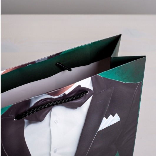 Бумажный пакет «Лучшему!» - 23 х 27 см. - Сима-Ленд - купить с доставкой в Ельце