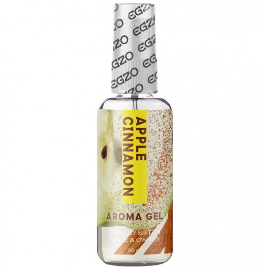 Интимный лубрикант EGZO AROMA с ароматом яблока и корицы - 50 мл. - EGZO - купить с доставкой в Ельце