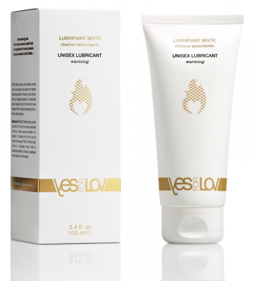 Лубрикант на водной основе с согревающим эффектом Warming Unisex Lubricant - 100 мл. - YESforLOV - купить с доставкой в Ельце