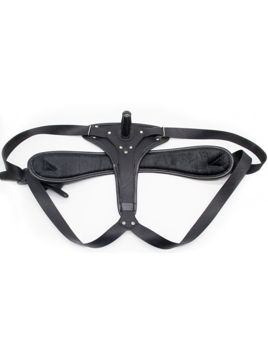 Реалистичный страпон Woman Midi с вагинальной пробкой - 19 см. - LOVETOY (А-Полимер) - купить с доставкой в Ельце