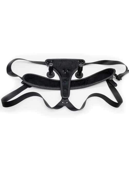 Реалистичный страпон Woman Midi с вагинальной пробкой - 19 см. - LOVETOY (А-Полимер) - купить с доставкой в Ельце