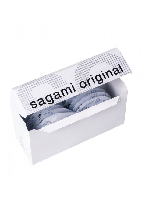 Презервативы Sagami Original 0.02 L-size увеличенного размера - 10 шт. - Sagami - купить с доставкой в Ельце