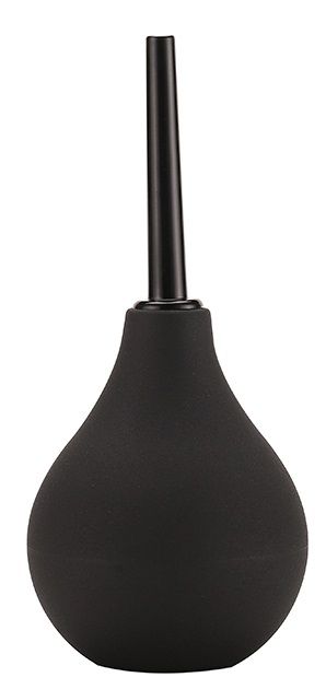 Черный анальный душ ANAL DOUCHE с прямым наконечником - Dream Toys - купить с доставкой в Ельце