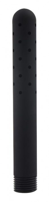 Черная насадка для анального душа ANAL DOUCHE - 15 см. - Dream Toys - купить с доставкой в Ельце