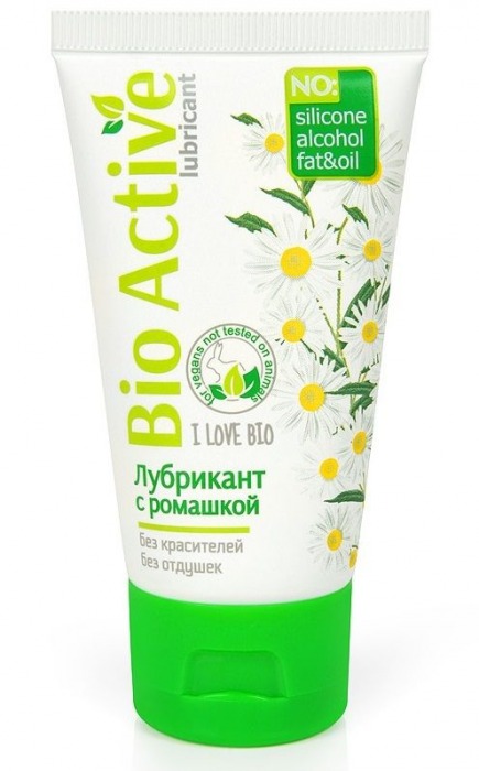 Гель-лубрикант на водной основе Bio Active - 50 гр. - Биоритм - купить с доставкой в Ельце