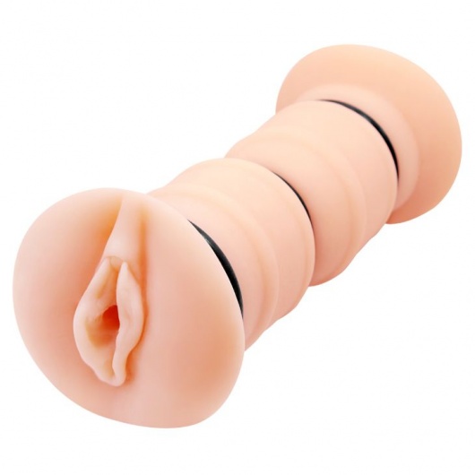 Телесный вибромастурбатор-вагина Michelle - Baile - в Ельце купить с доставкой