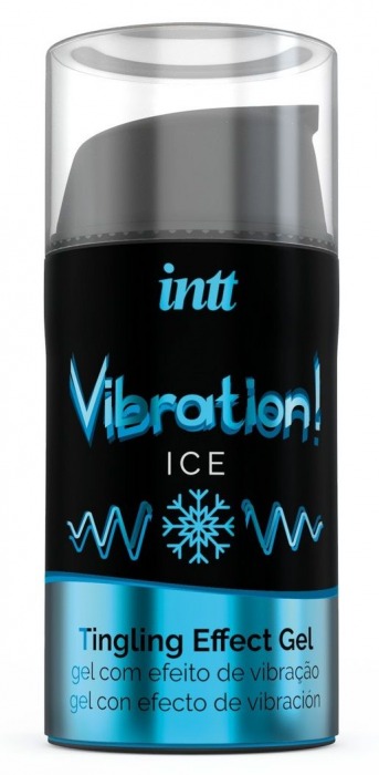 Жидкий интимный гель с эффектом вибрации Vibration! Ice - 15 мл. - INTT - купить с доставкой в Ельце