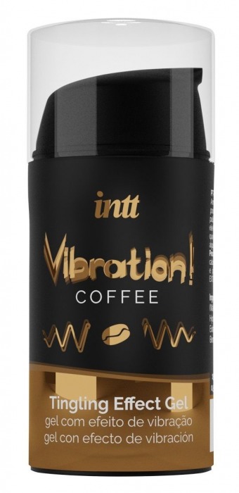 Жидкий интимный гель с эффектом вибрации Vibration! Coffee - 15 мл. - INTT - купить с доставкой в Ельце