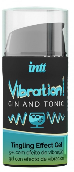 Жидкий интимный гель с эффектом вибрации Vibration! Gin   Tonic - 15 мл. - INTT - купить с доставкой в Ельце