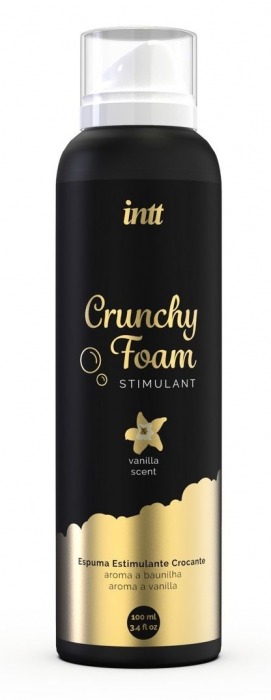 Пенка для массажа Crunchy Foam Stimulant Vanilla - 100 мл. - INTT - купить с доставкой в Ельце