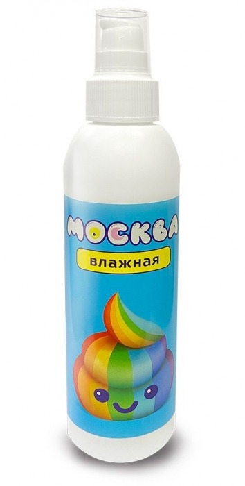 Увлажняющая смазка на водной основе  Москва Влажная  - 200 мл. - Москва - купить с доставкой в Ельце