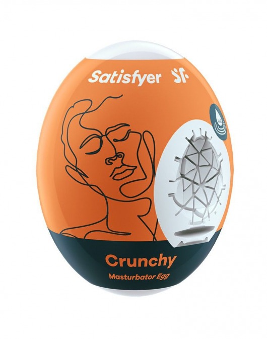 Мастурбатор-яйцо Satisfyer Crunchy Mini Masturbator - Satisfyer - в Ельце купить с доставкой