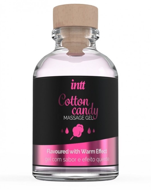 Массажный гель с согревающим эффектом Cotton Candy - 30 мл. - INTT - купить с доставкой в Ельце