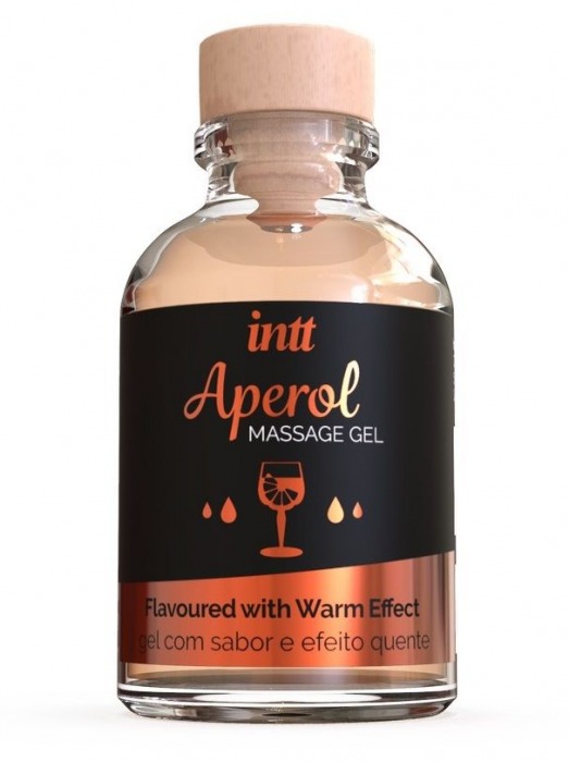 Массажный гель с согревающим эффектом Aperol - 30 мл. - INTT - купить с доставкой в Ельце