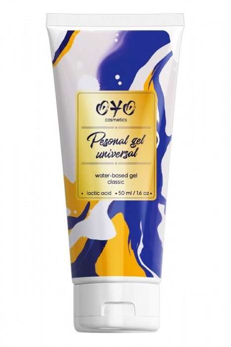 Интимная смазка на водной основе OYO Personal Gel Universal - 50 мл. - OYO - купить с доставкой в Ельце