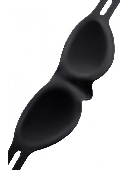 Черная плотная силиконовая маска - ToyFa - купить с доставкой в Ельце