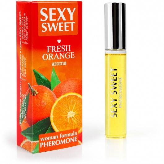 Парфюм для тела с феромонами Sexy Sweet с ароматом апельсина - 10 мл. -  - Магазин феромонов в Ельце