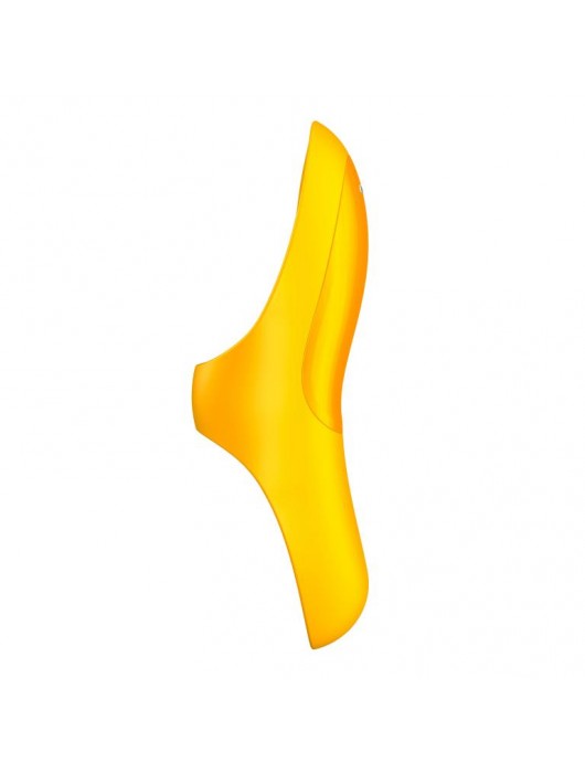 Желтый вибратор на палец Teaser - Satisfyer