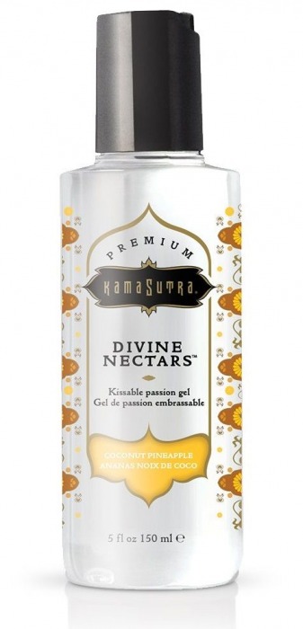Гель-лубрикант на водной основе Divine Nectars Vanilla с ароматом ванили - 150 мл. - Kama Sutra - купить с доставкой в Ельце