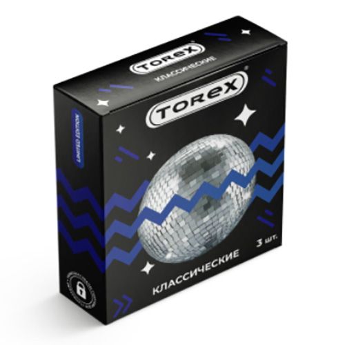 Гладкие презервативы Torex Party  Классические  - 3 шт. - Torex - купить с доставкой в Ельце