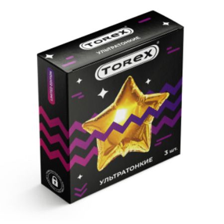 Презервативы Torex Party  Ультратонкие  - 3 шт. - Torex - купить с доставкой в Ельце