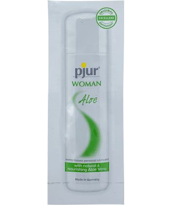 Лубрикант на водной основе pjur WOMAN Aloe - 2 мл. - Pjur - купить с доставкой в Ельце