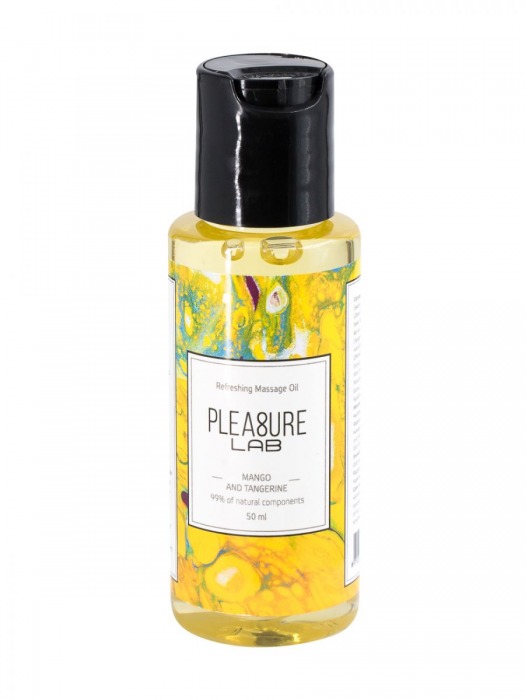 Массажное масло Pleasure Lab Refreshing с ароматом манго и мандарина - 50 мл. - Pleasure Lab - купить с доставкой в Ельце