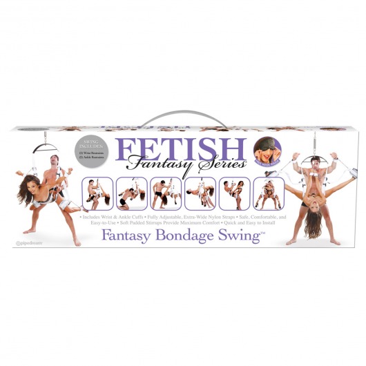 Секс-качели Fantasy Bondage Swing White - Pipedream - купить с доставкой в Ельце