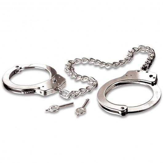 Металлические наручники Metal Leg Cuffs - Pipedream - купить с доставкой в Ельце