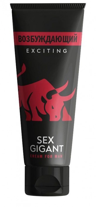 Возбуждающий крем для мужчин Sex Gigant - 80 мл. - Миагра - купить с доставкой в Ельце