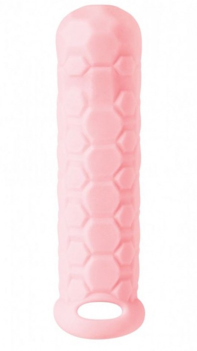 Розовый фаллоудлинитель Homme Long - 15,5 см. - Lola Games - в Ельце купить с доставкой